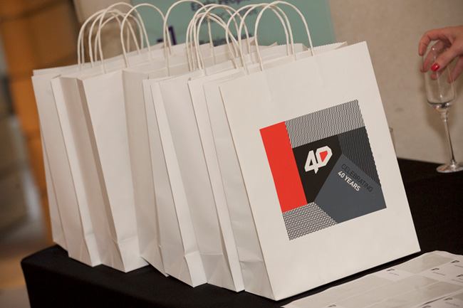 40th anniversary bags
